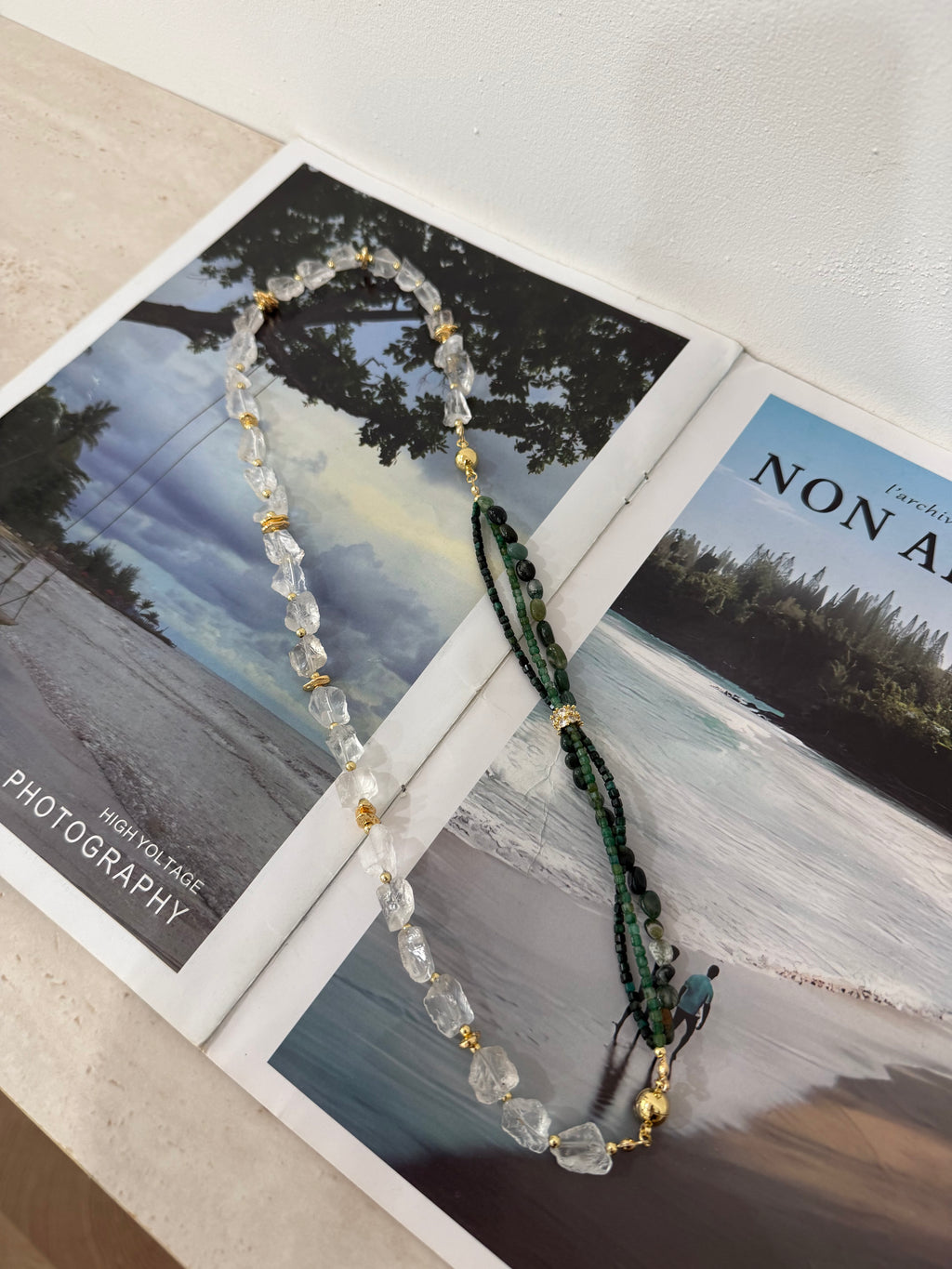 Forest Veil | 2 in 1 Magnetic Crystal Necklace