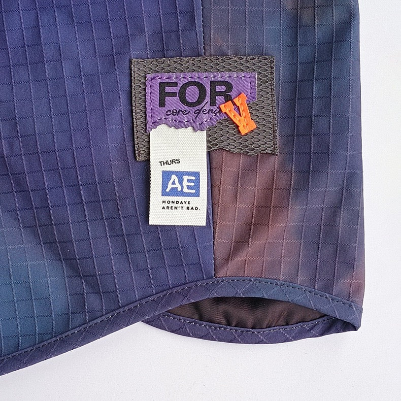 Muttu Windproof Sighthound Jacket - Italian Greyhound Wearing Purple Outdoor Dog Coat