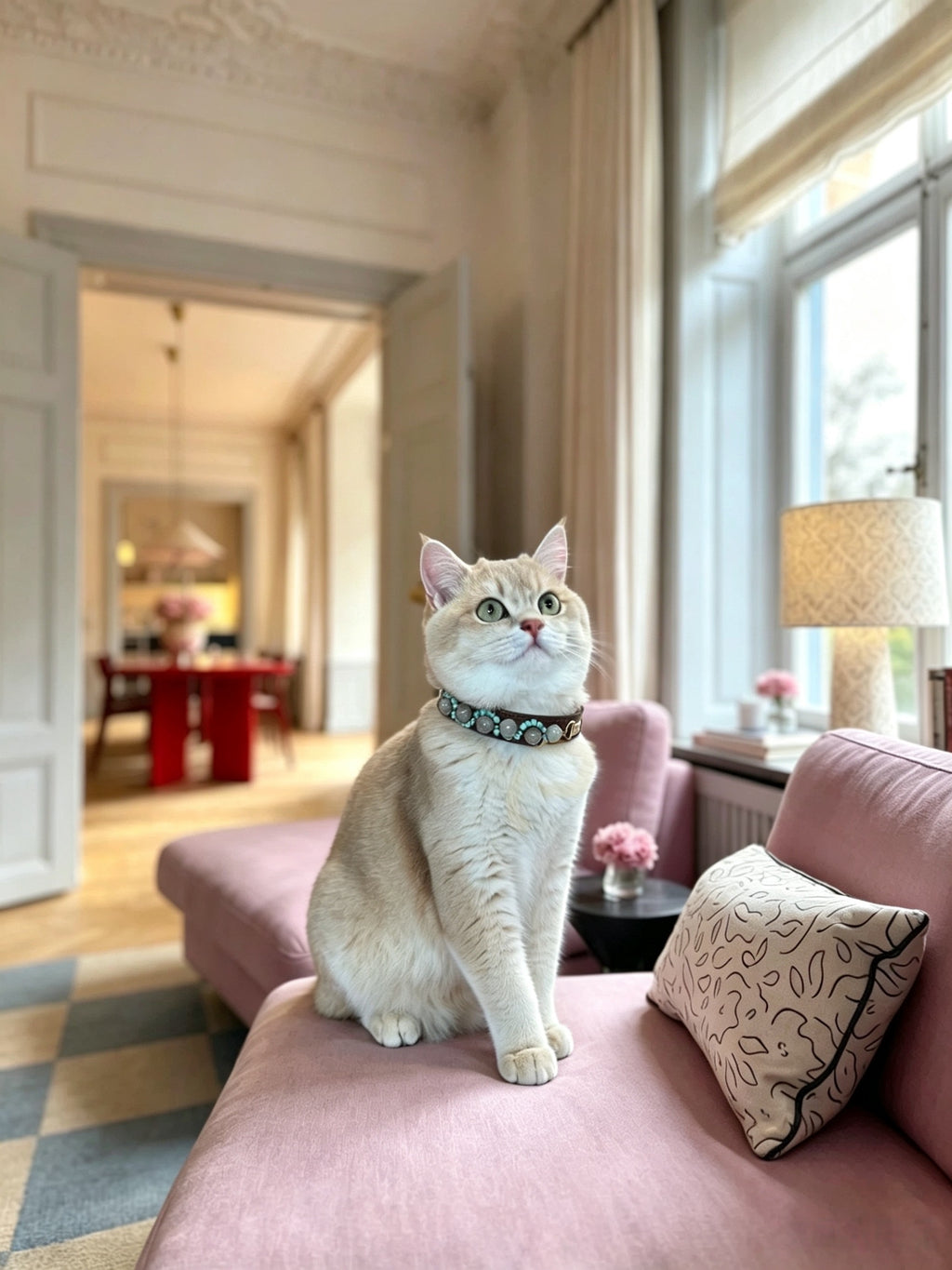Crystal Charm Pet Collar