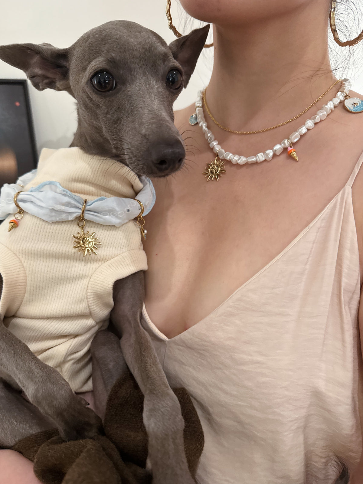 Naiad Pet Crystal Necklace