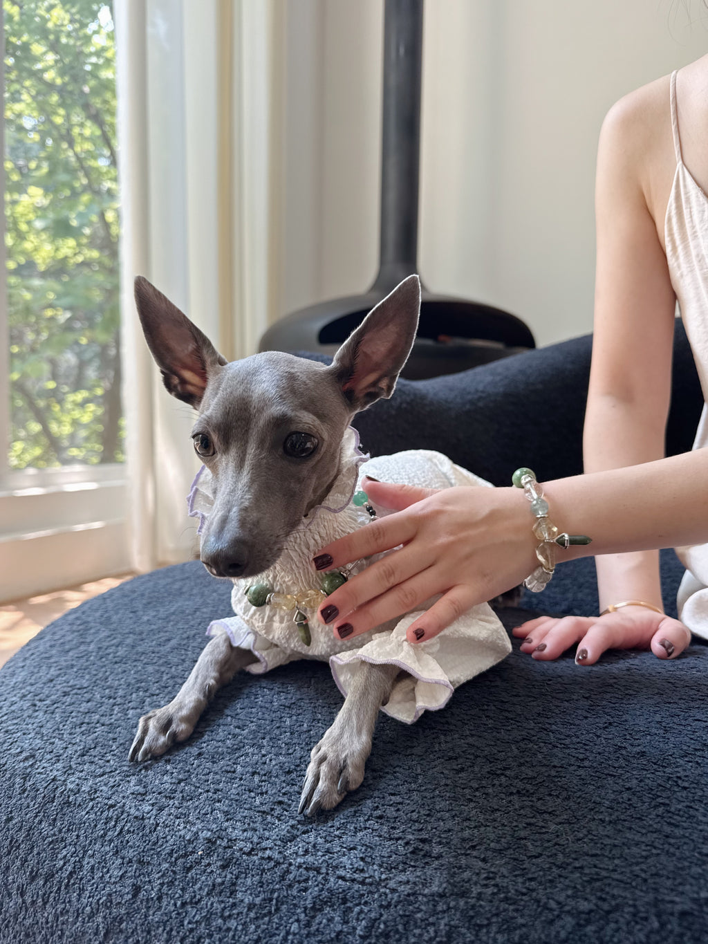 Musk Pet Crystal Necklace