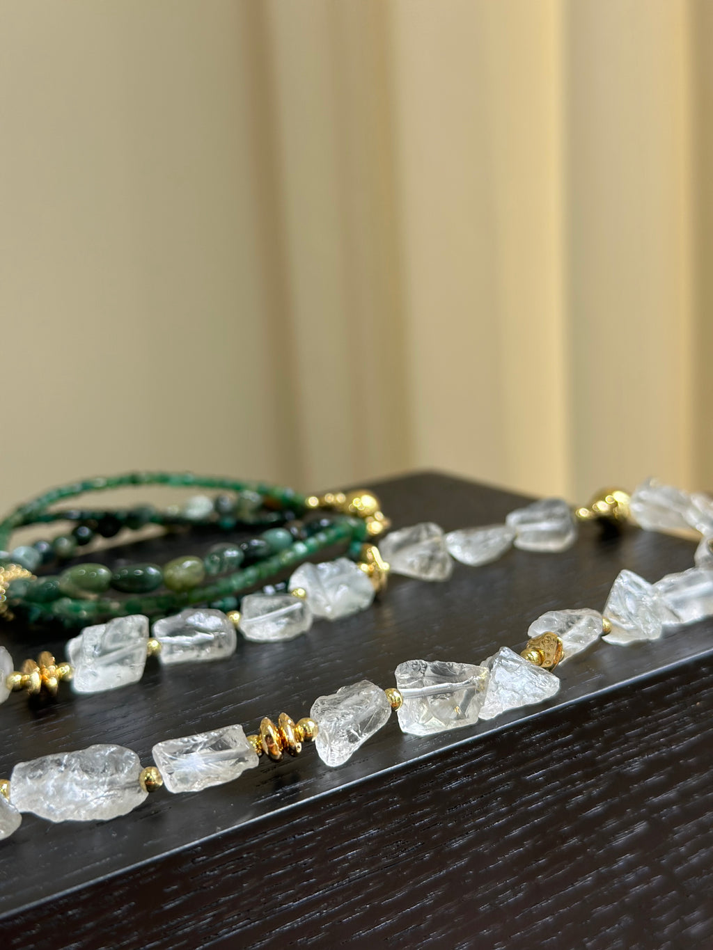 Forest Veil | Matching Owner and Pet Jewelry | 2 in 1 Magnetic Crystal Necklace