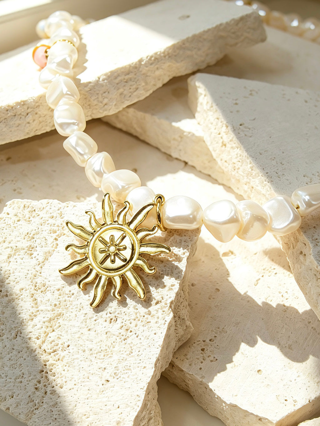 Muttu Thalassa Necklace - Thalassa Necklace Lifestyle Photo