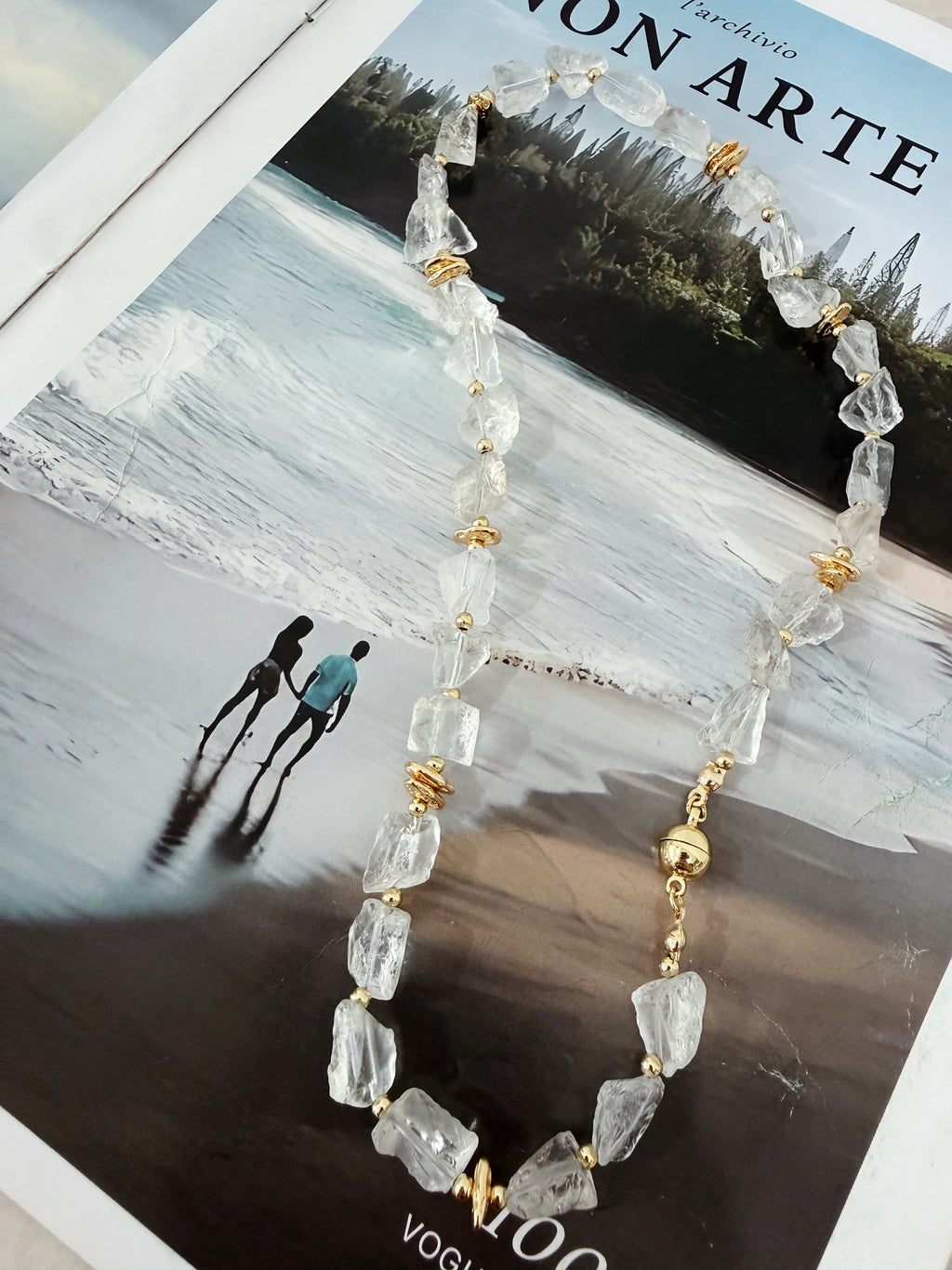 Forest Veil | 2 in 1 Magnetic Crystal Necklace