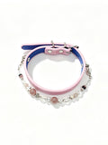 Rosae Crystal Necklace Dog Collar