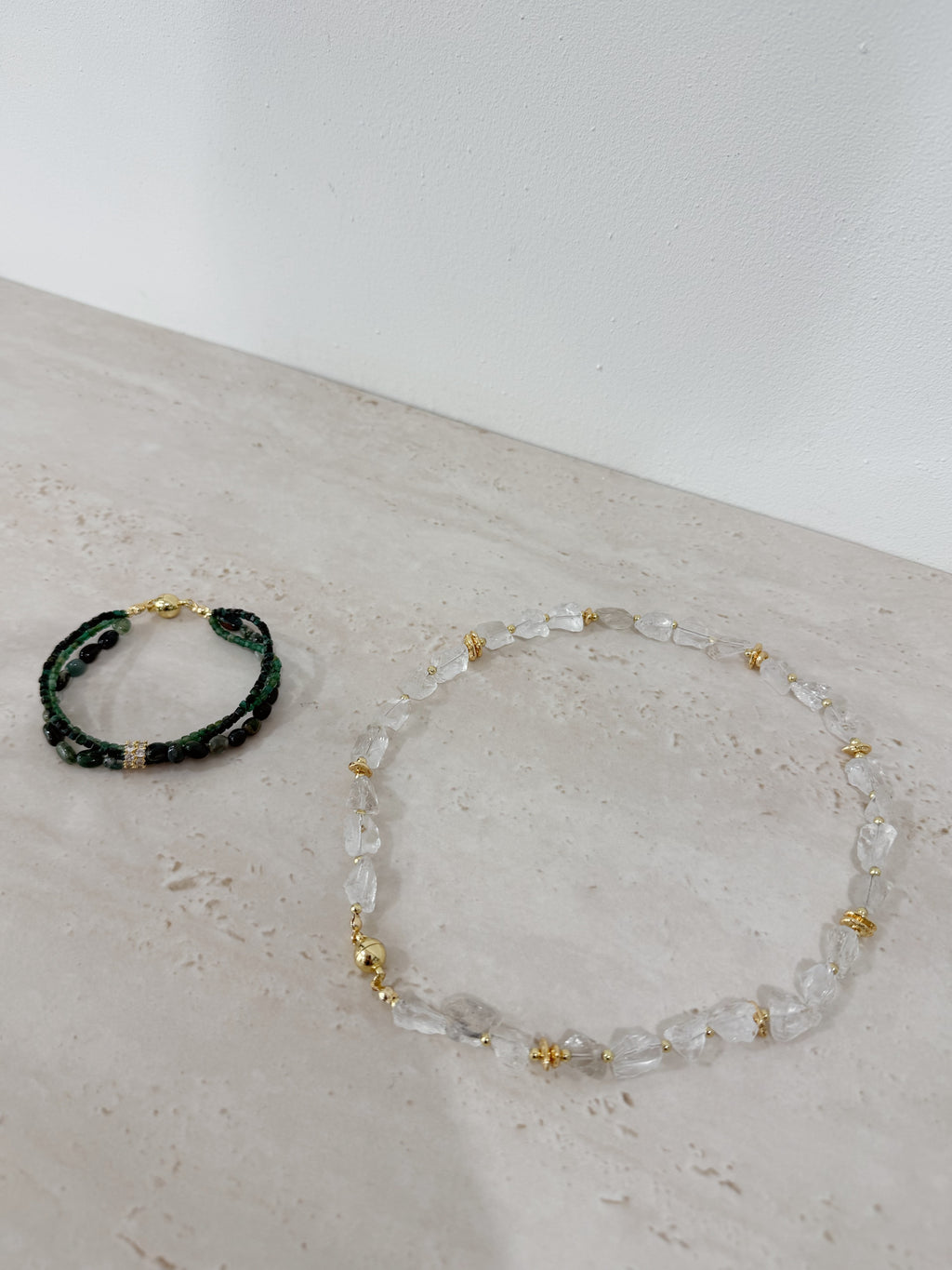 Forest Veil | 2 in 1 Magnetic Crystal Necklace