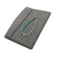 Turquoise & Clear Quartz Bespoke Necklace | Artisanal Pet Design