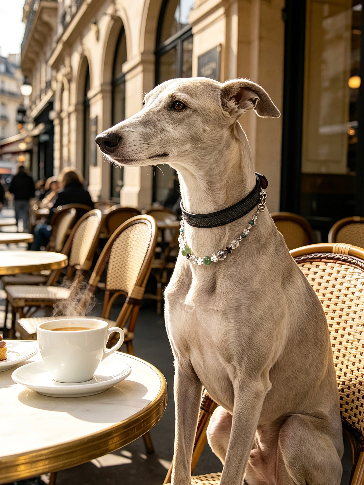 Vale Crystal Dog Collar