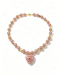 Muttu Amora Pet Crystal Necklace - Premium Crystal Pet Jewelry Detail