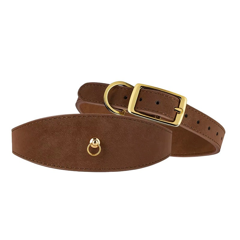 Genuine Leather Pet Collar | Handcrafted Luxury Dog Accessories | Muttu
