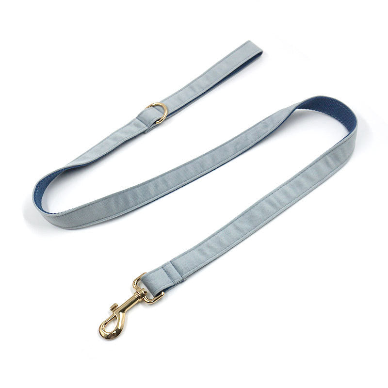 Muttu Soft Velvet Pet Leash - Soft Velvet Leash for Small Dogs