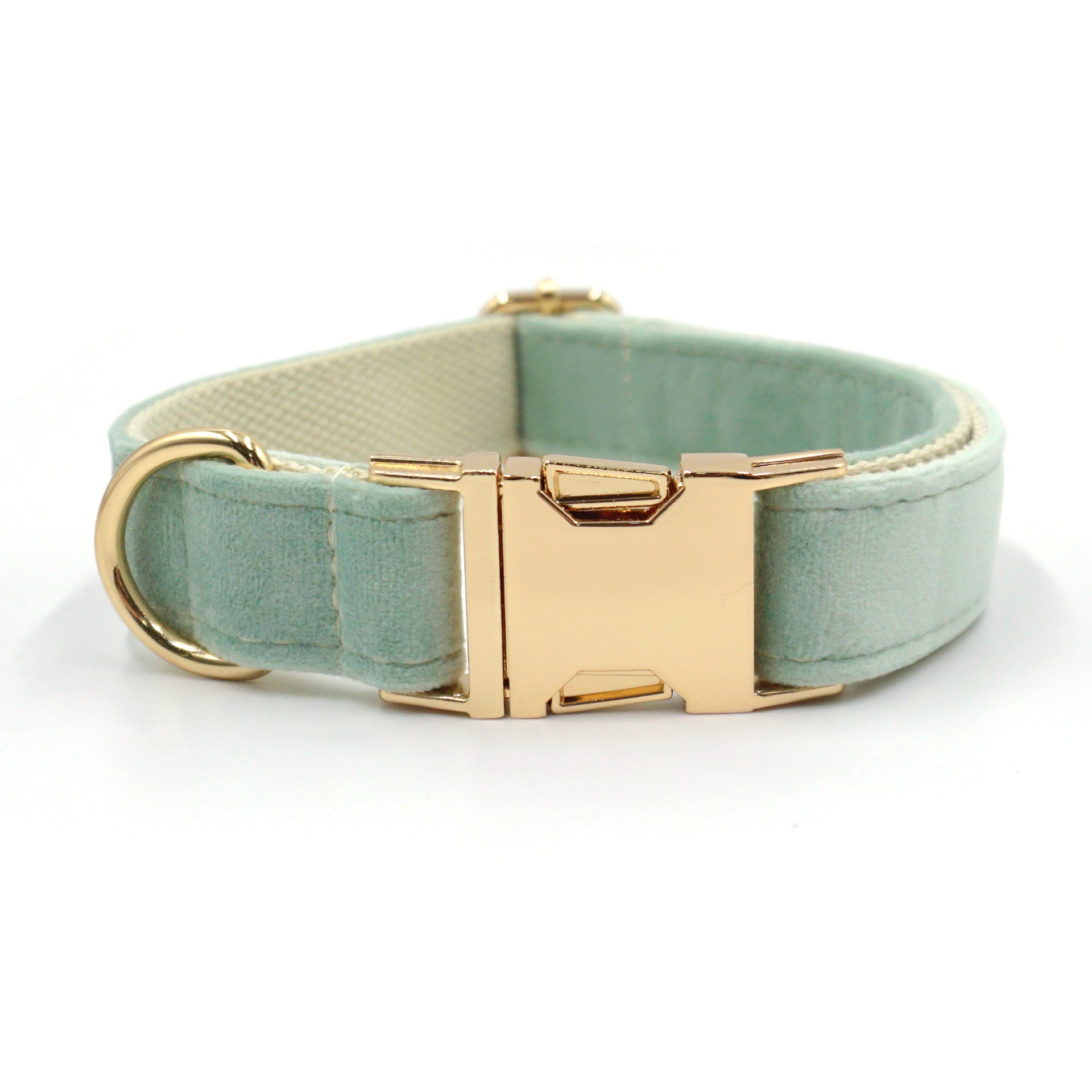 Muttu Soft Velvet Pet Collar - Velvet Pet Collar Purple Color